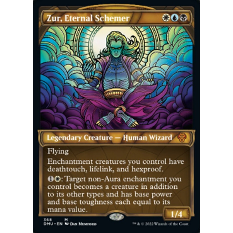 Zur, Eternal Schemer (Showcase Textured) [Dominaria United]