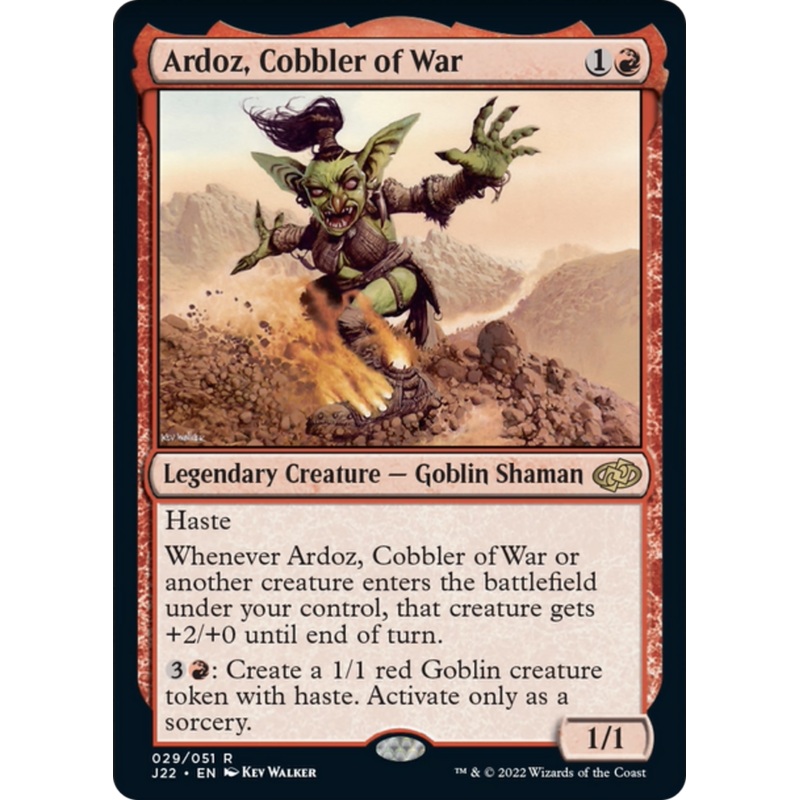 Ardoz, Cobbler of War [Jumpstart 2022]
