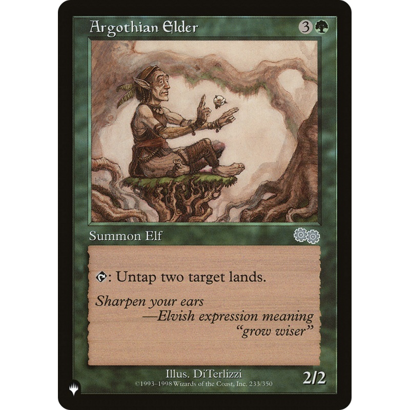 Argothian Elder [The List]