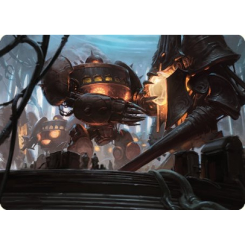 Autonomous Assembler Art Card [The Brothers' War Art Series]