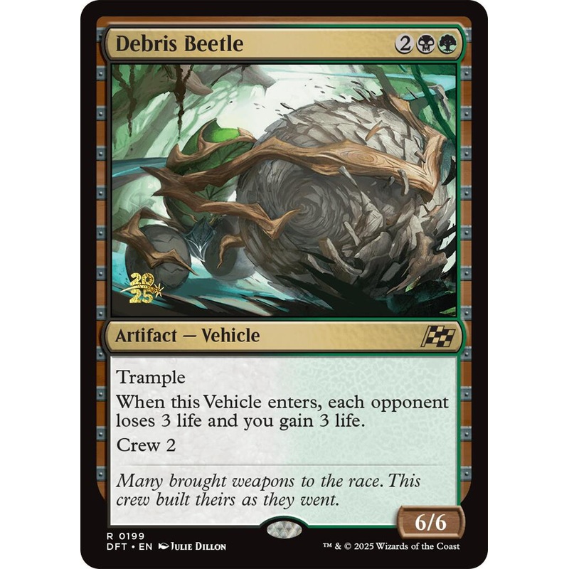 Debris Beetle [Aetherdrift Prerelease Promos]