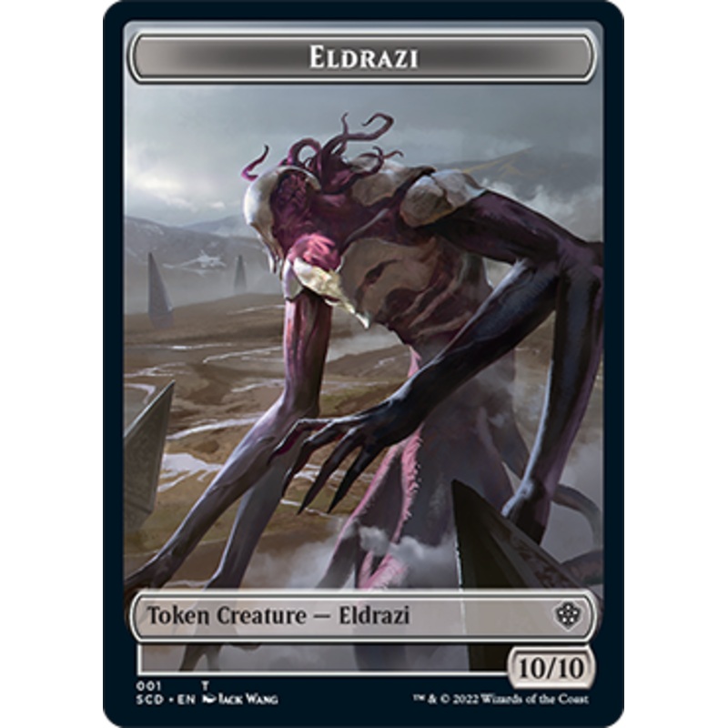 Eldrazi // Soldier Double-Sided Token [Starter Commander Decks]