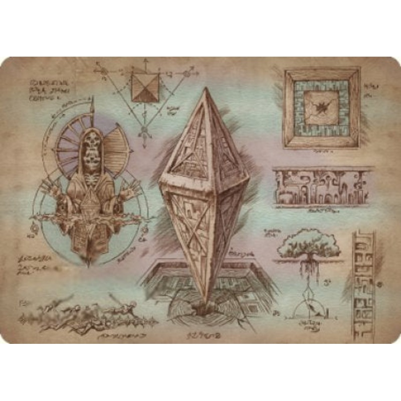 Keening Stone Art Card [The Brothers' War Art Series]
