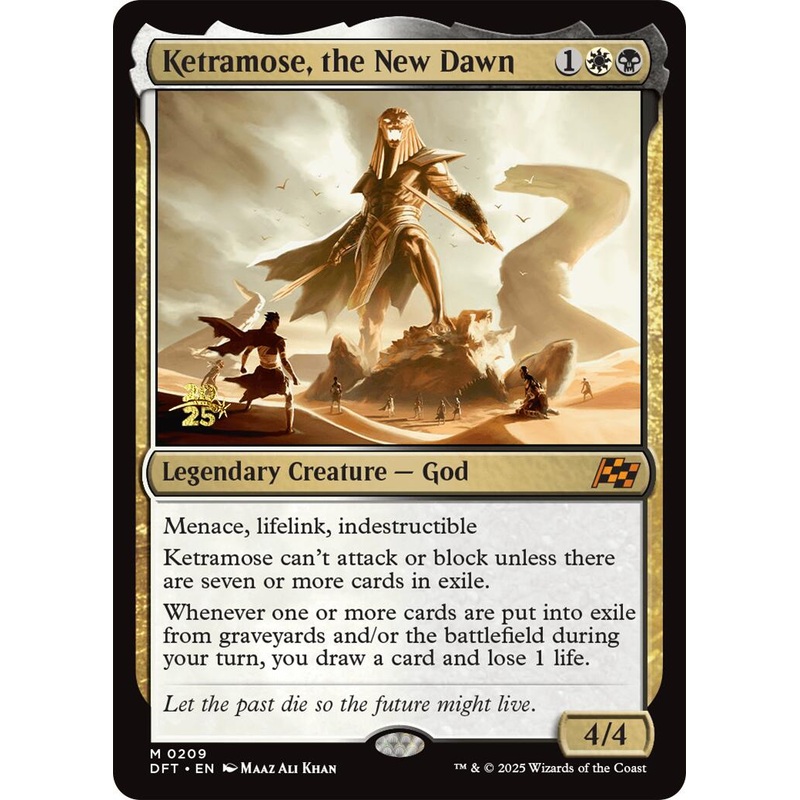 Ketramose, the New Dawn [Aetherdrift Prerelease Promos]
