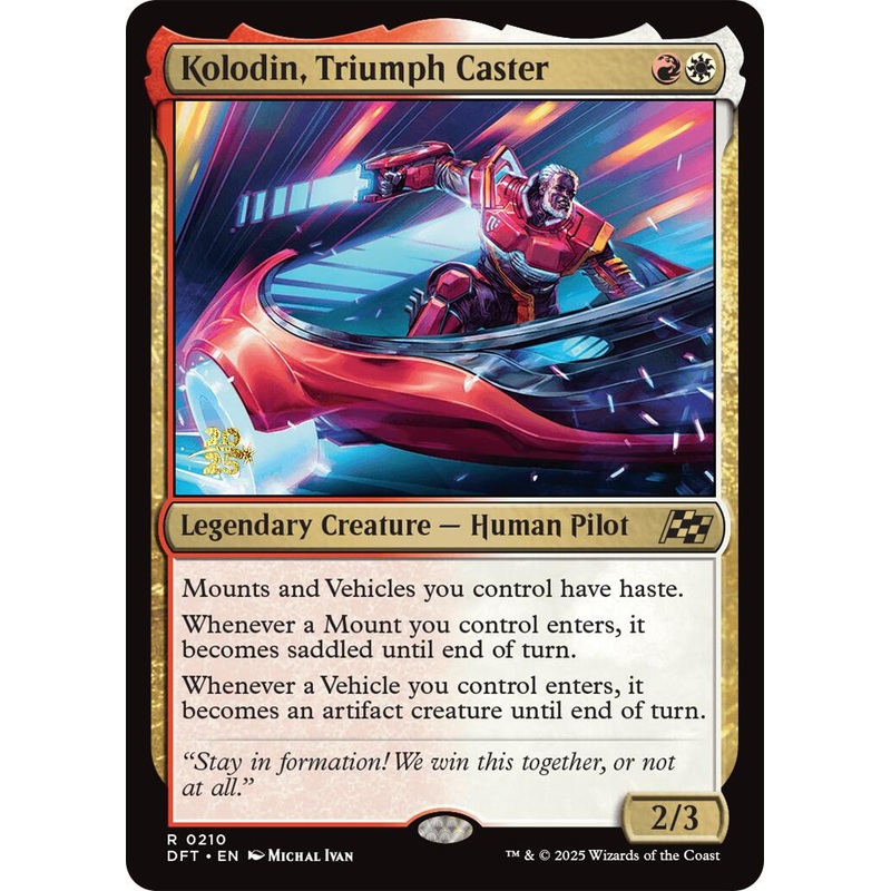 Kolodin, Triumph Caster [Aetherdrift Prerelease Promos]