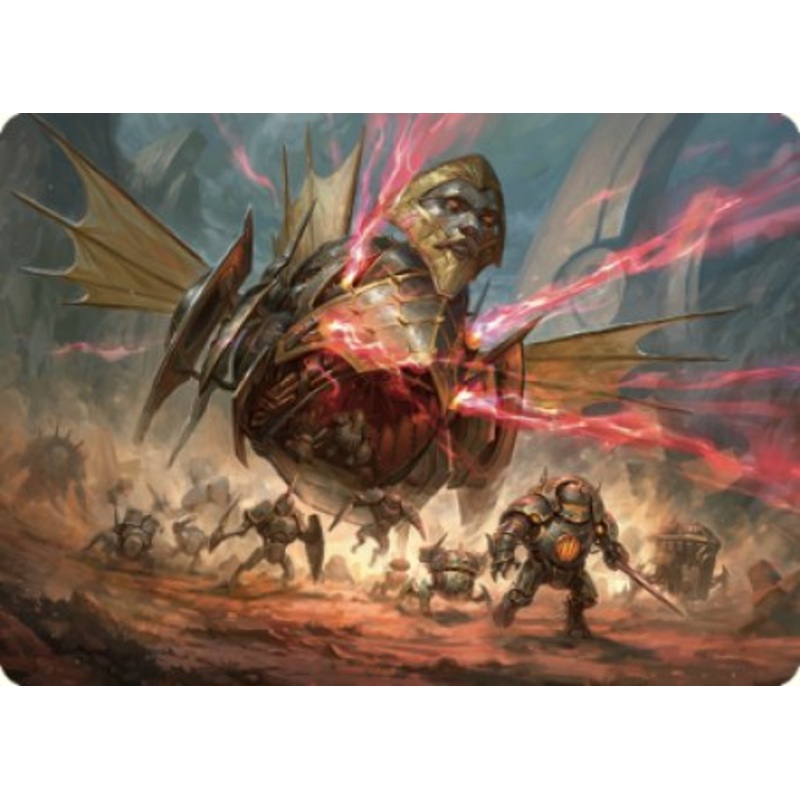 Liberator, Urza's Battlethopter Art Card [The Brothers' War Art Series]
