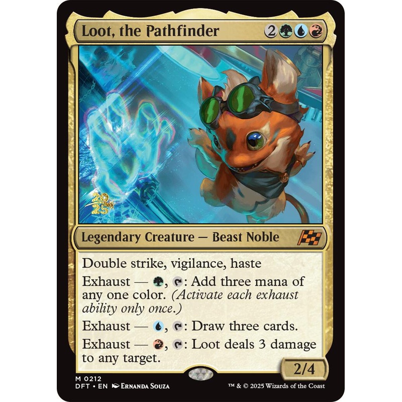 Loot, the Pathfinder [Aetherdrift Prerelease Promos]