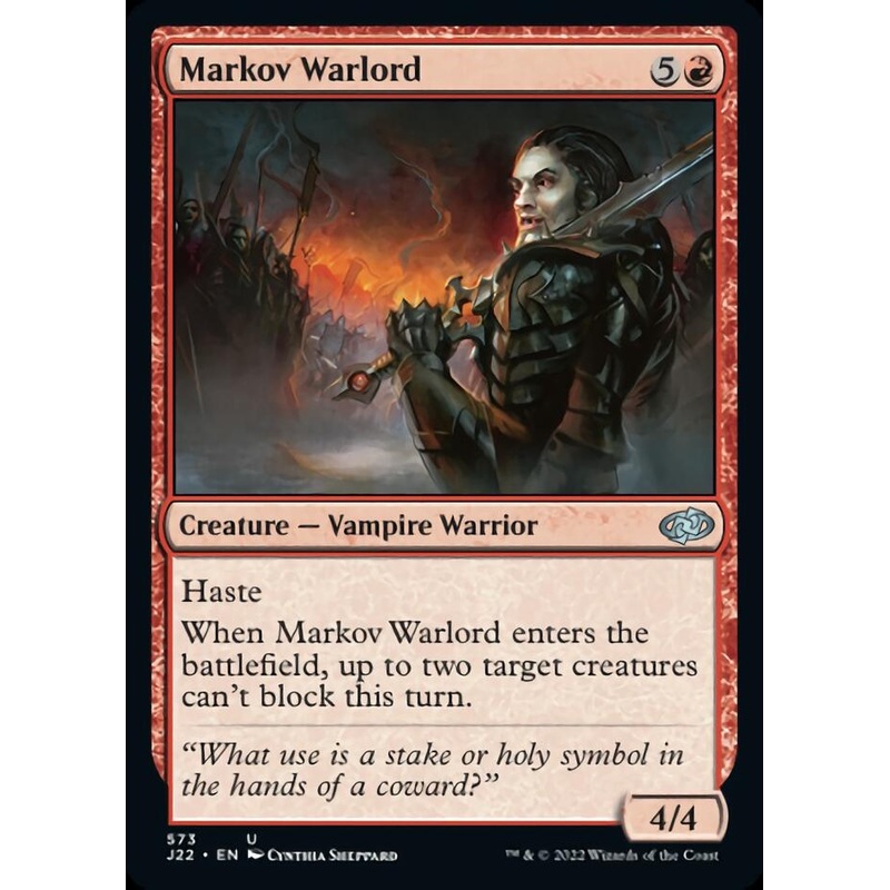 Markov Warlord [Jumpstart 2022]
