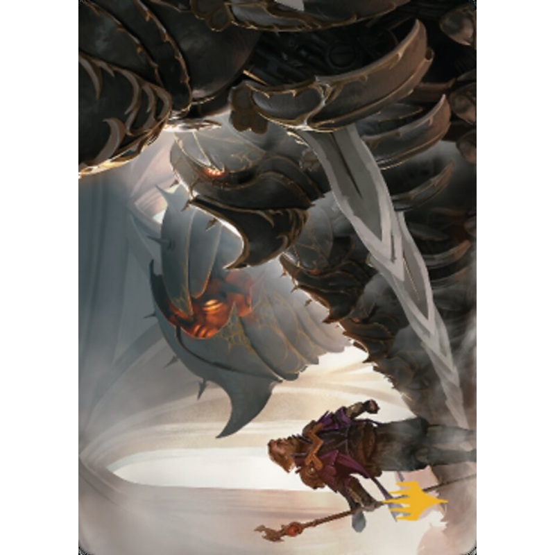 Mass Production Art Card (Gold-Stamped Planeswalker Symbol) [The Brothers' War Art Series]