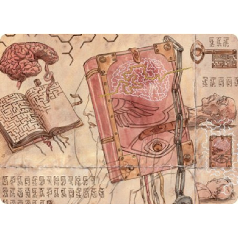 Mazemind Tome Art Card [The Brothers' War Art Series]