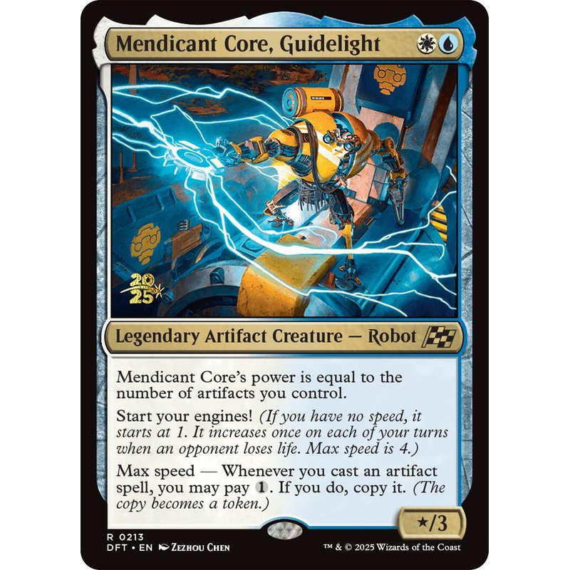 Mendicant Core, Guidelight [Aetherdrift Prerelease Promos]