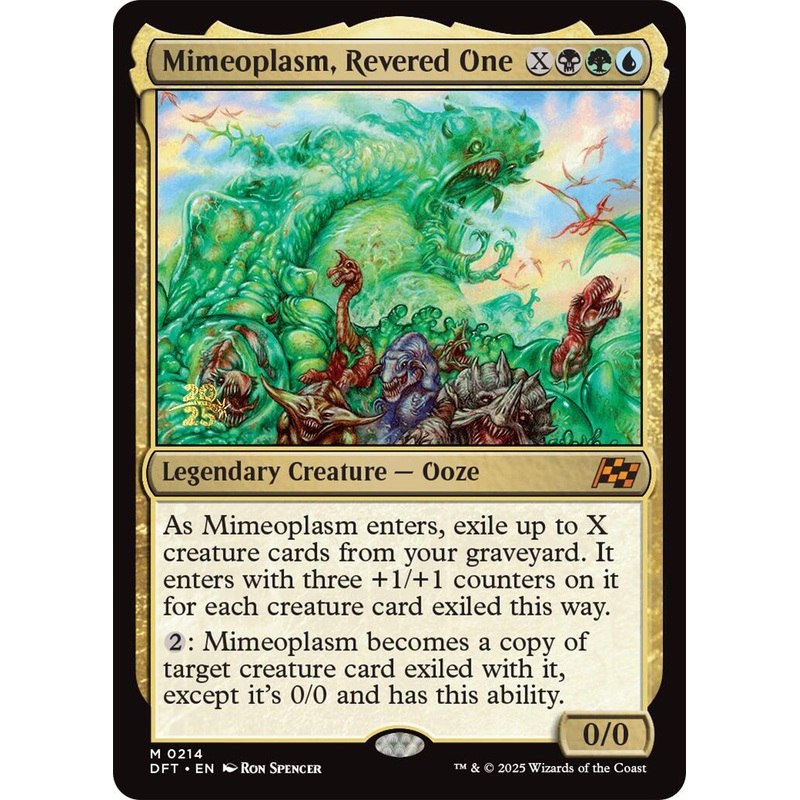 Mimeoplasm, Revered One [Aetherdrift Prerelease Promos]