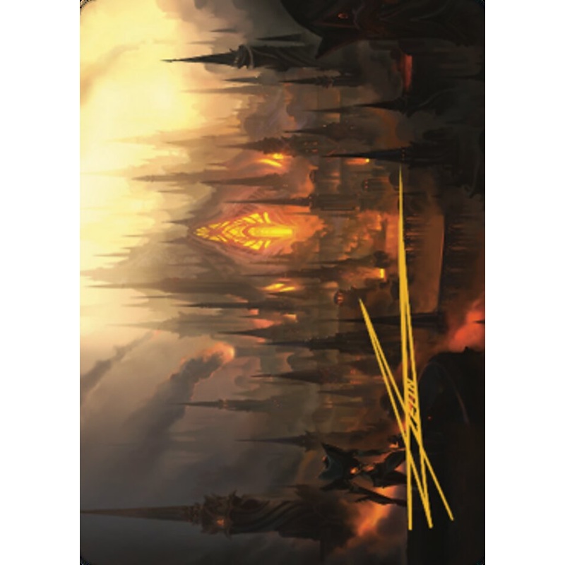 Mishra's Foundry Art Card (Gold-Stamped Signature) [The Brothers' War Art Series]