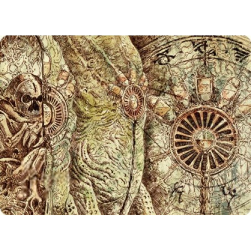 Phyrexian Processor Art Card [The Brothers' War Art Series]