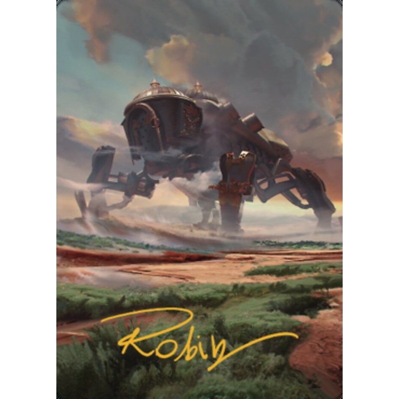 Plains (2) Art Card (Gold-Stamped Signature) [The Brothers' War Art Series]
