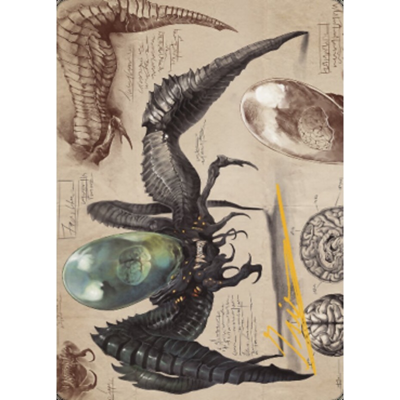 Psychosis Crawler Art Card (Gold-Stamped Signature) [The Brothers' War Art Series]