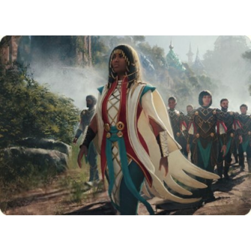 Queen Kayla bin-Kroog Art Card [The Brothers' War Art Series]