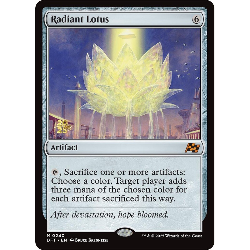 Radiant Lotus [Aetherdrift Prerelease Promos]