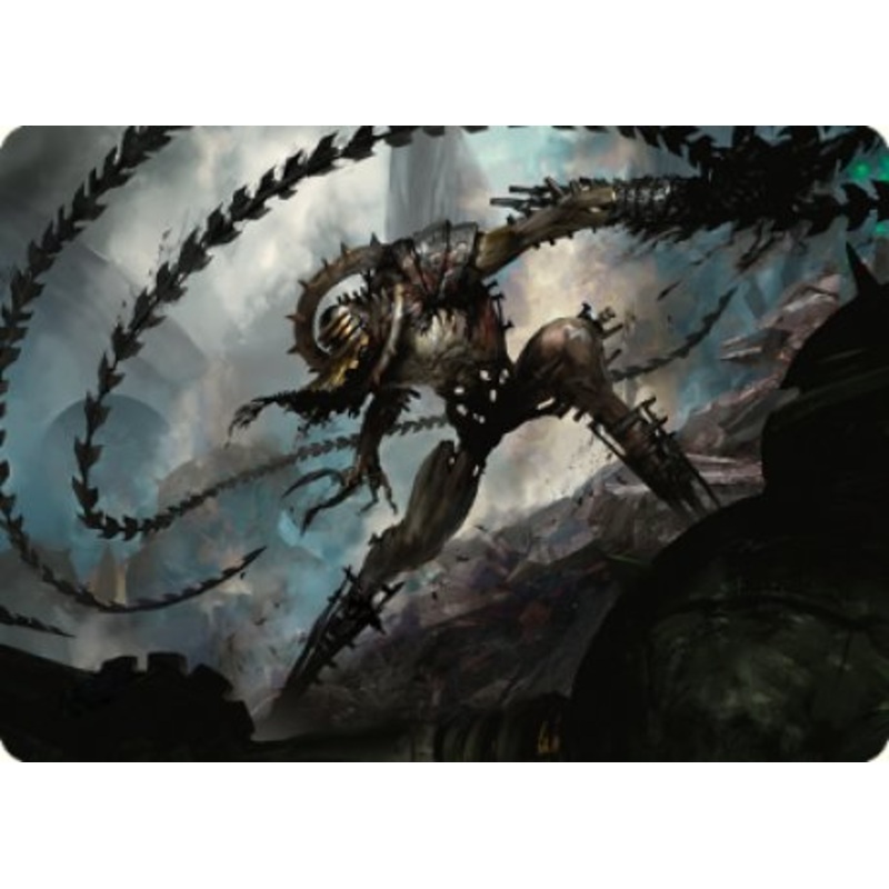 Razorlash Transmogrant Art Card [The Brothers' War Art Series]