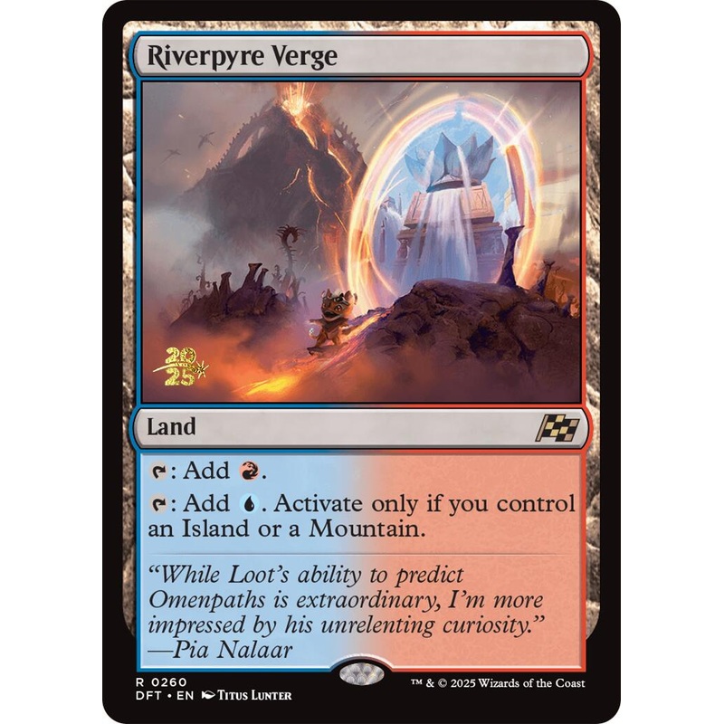 Riverpyre Verge [Aetherdrift Prerelease Promos]