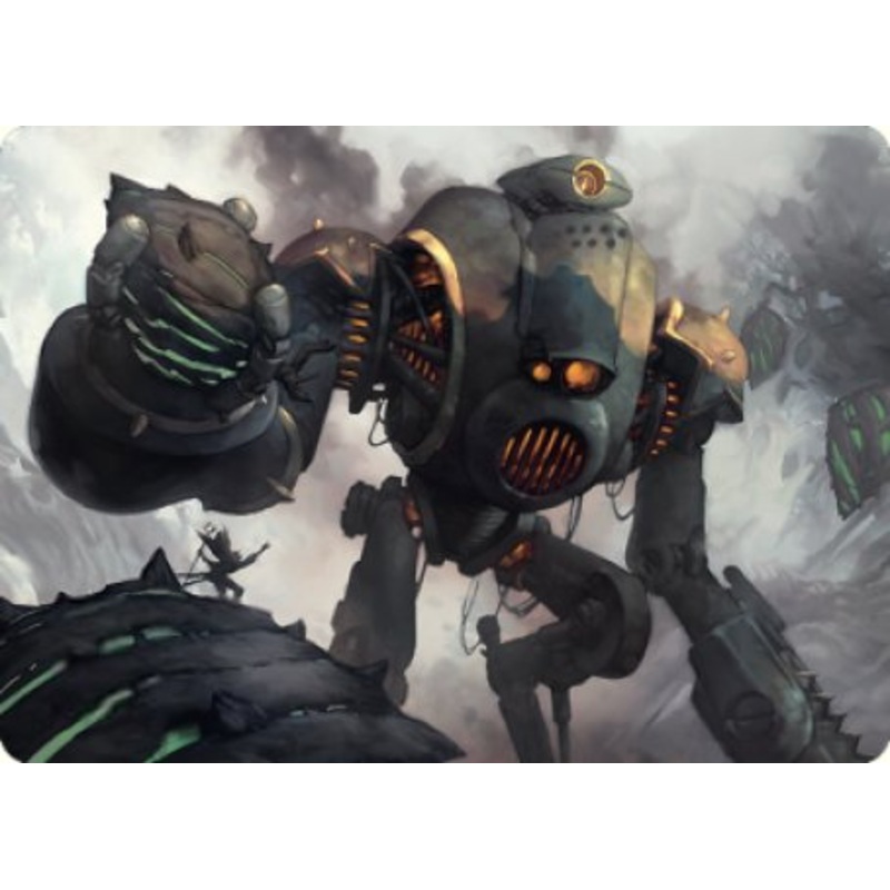 Rust Goliath Art Card [The Brothers' War Art Series]