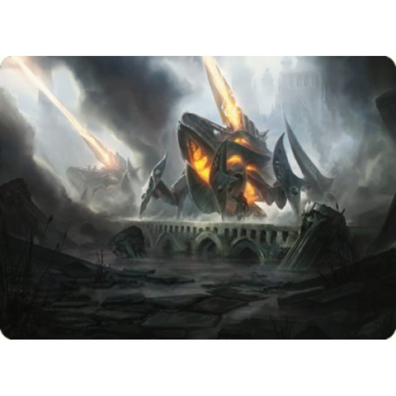 Skitterbeam Battalion Art Card [The Brothers' War Art Series]