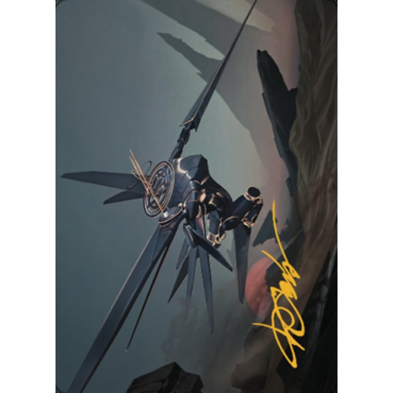 Steel Seraph Art Card (Gold-Stamped Signature) [The Brothers' War Art Series]