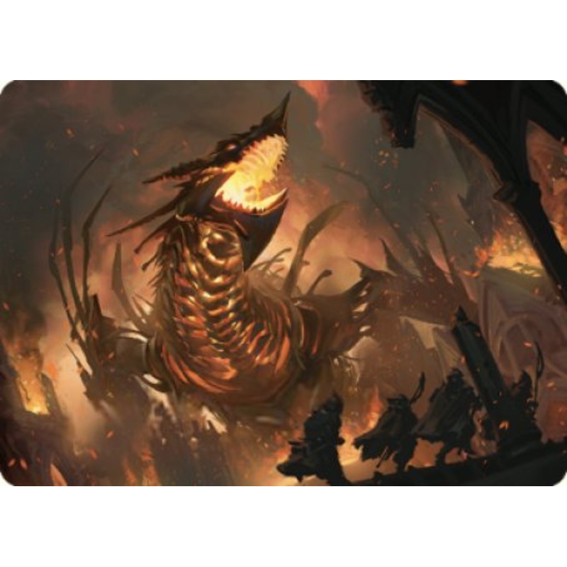 The Fall of Kroog Art Card [The Brothers' War Art Series]