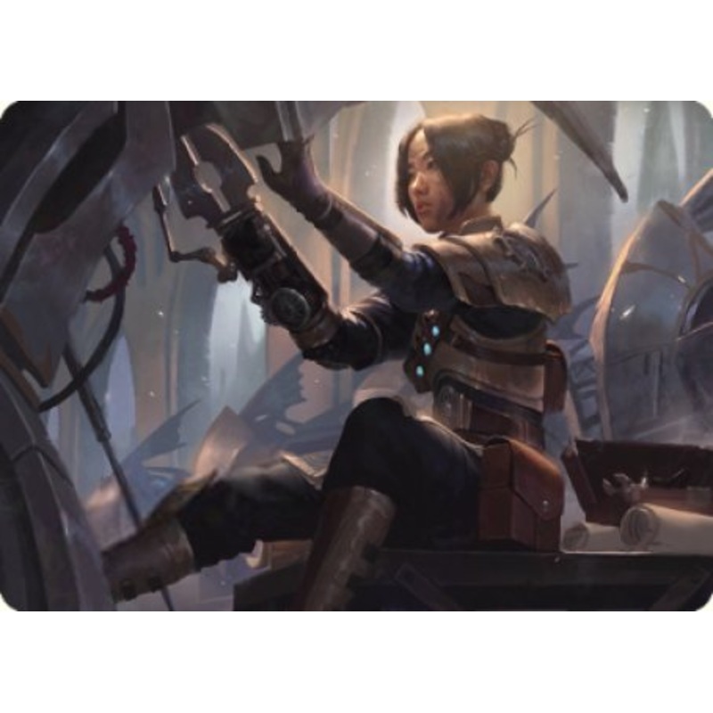 Thopter Mechanic Art Card [The Brothers' War Art Series]