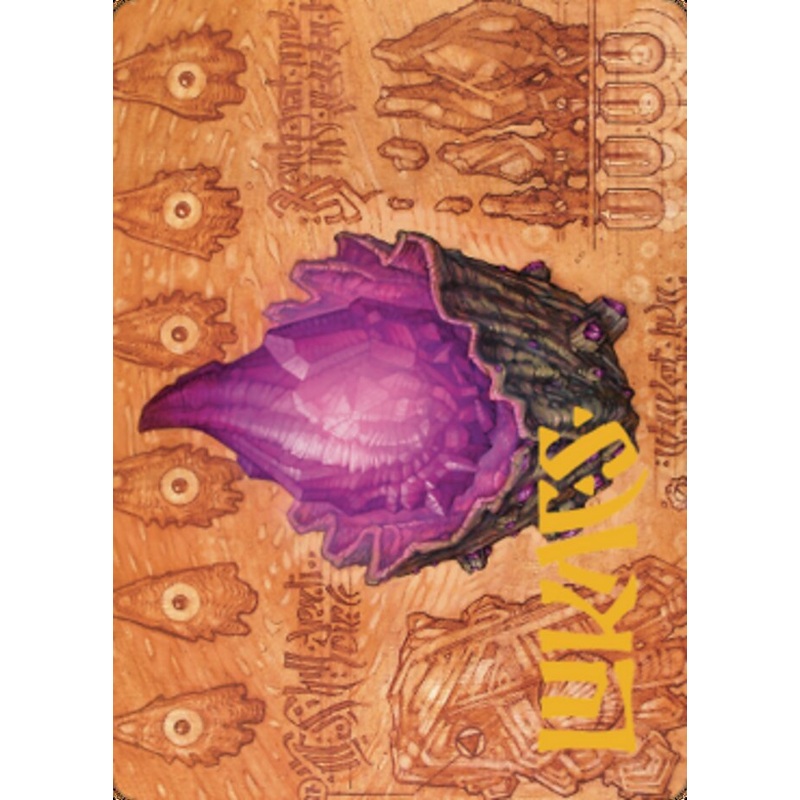 Thorn of Amethyst Art Card (Gold-Stamped Signature) [The Brothers' War Art Series]