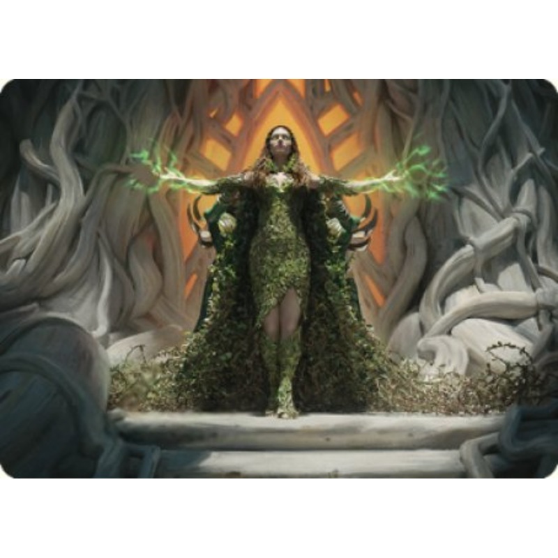 Titania, Voice of Gaea Art Card [The Brothers' War Art Series]