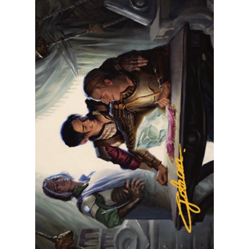 Tocasia's Welcome Art Card (Gold-Stamped Signature) [The Brothers' War Art Series]