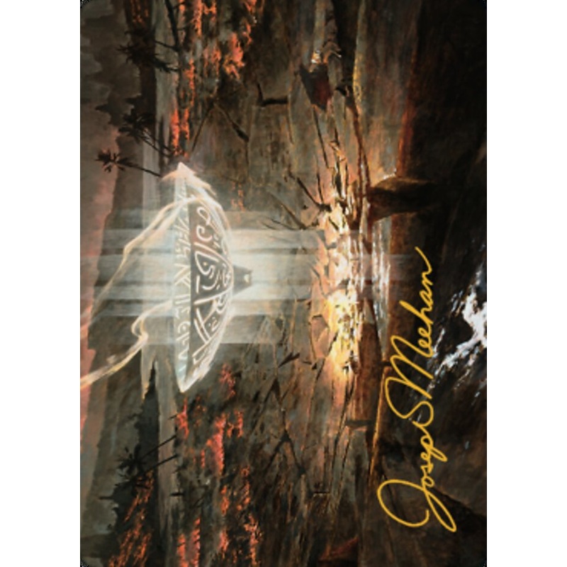 Urza's Sylex Art Card (Gold-Stamped Signature) [The Brothers' War Art Series]