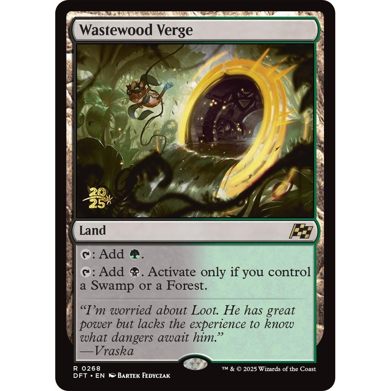 Wastewood Verge [Aetherdrift Prerelease Promos]