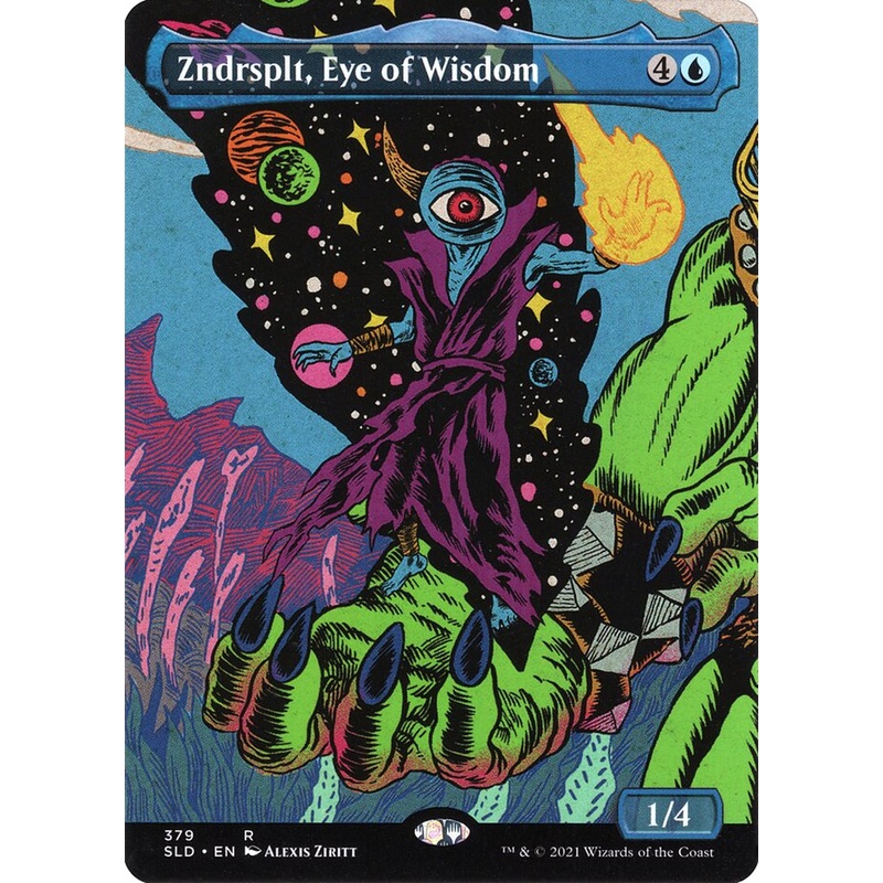 Zndrsplt, Eye of Wisdom (Display Commander) [Secret Lair Drop Promos]
