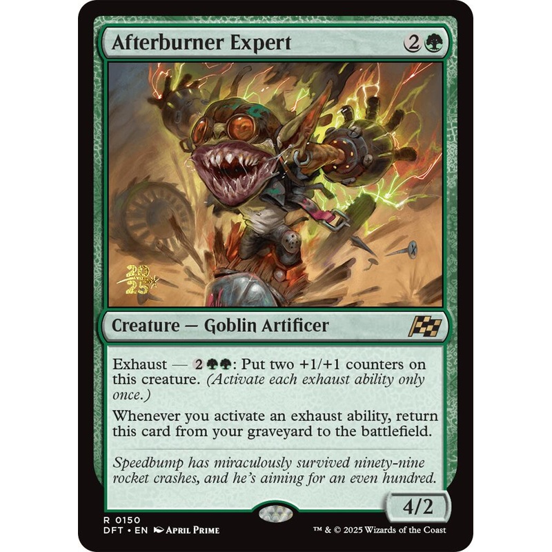 Afterburner Expert [Aetherdrift Prerelease Promos]