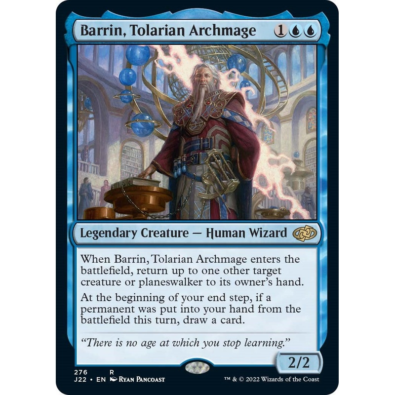 Barrin, Tolarian Archmage [Jumpstart 2022]