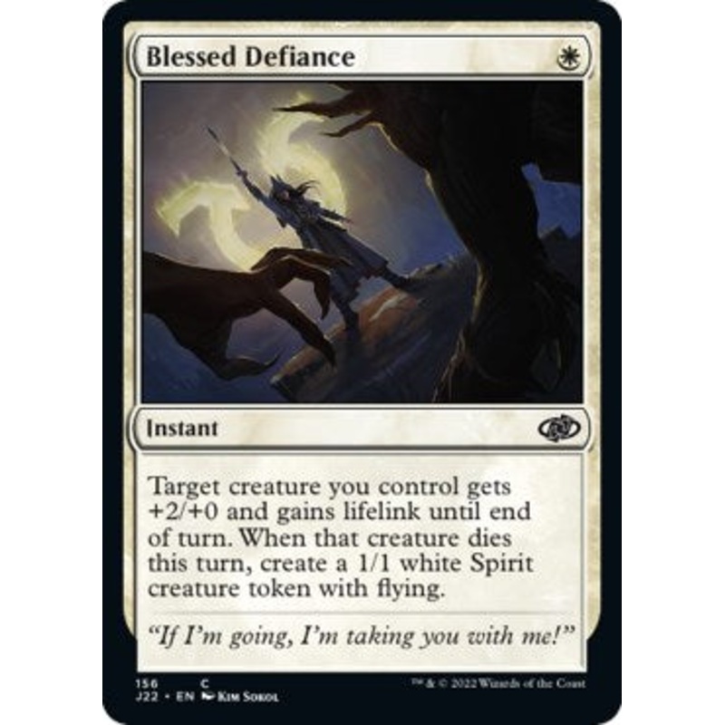 Blessed Defiance [Jumpstart 2022]