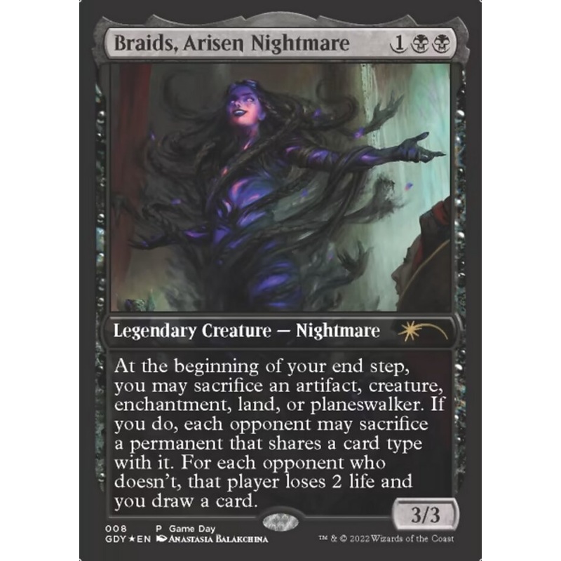 Braids, Arisen Nightmare [Game Day 2022]