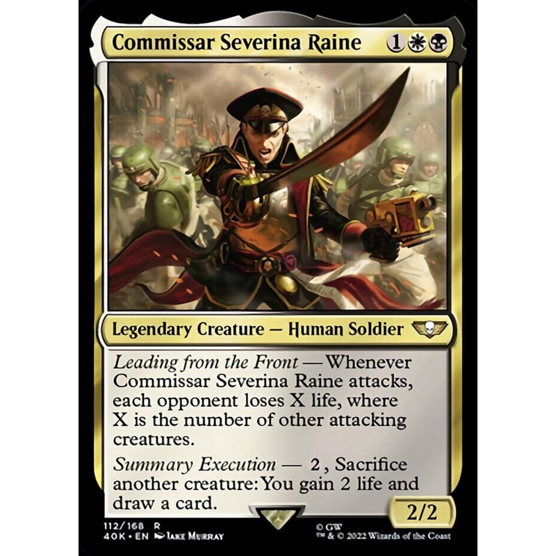 Commissar Severina Raine [Warhammer 40,000]