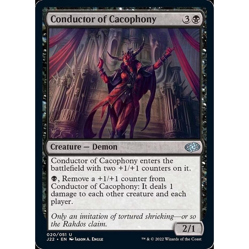 Conductor of Cacophony [Jumpstart 2022]