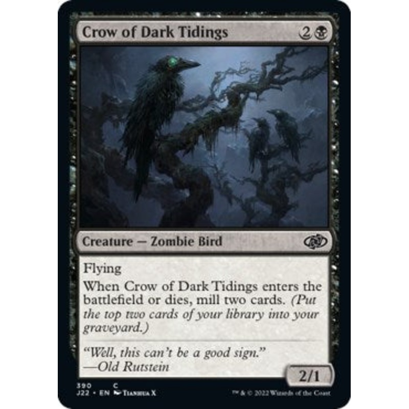 Crow of Dark Tidings [Jumpstart 2022]