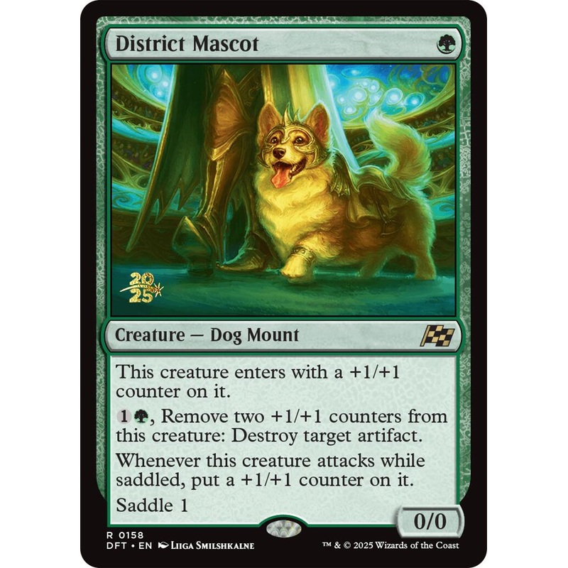 District Mascot [Aetherdrift Prerelease Promos]