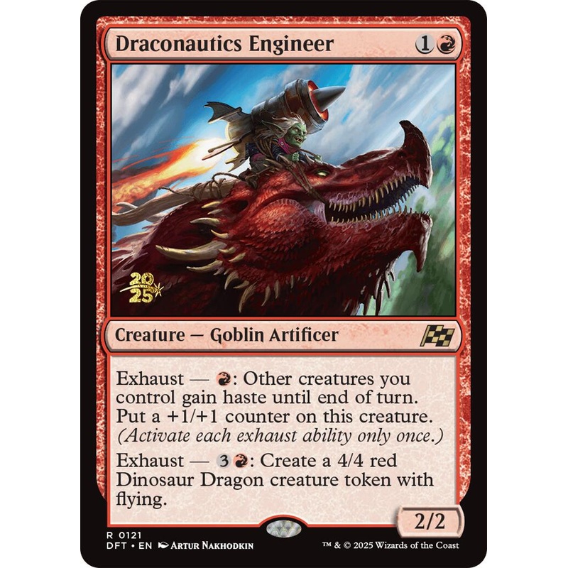 Draconautics Engineer [Aetherdrift Prerelease Promos]
