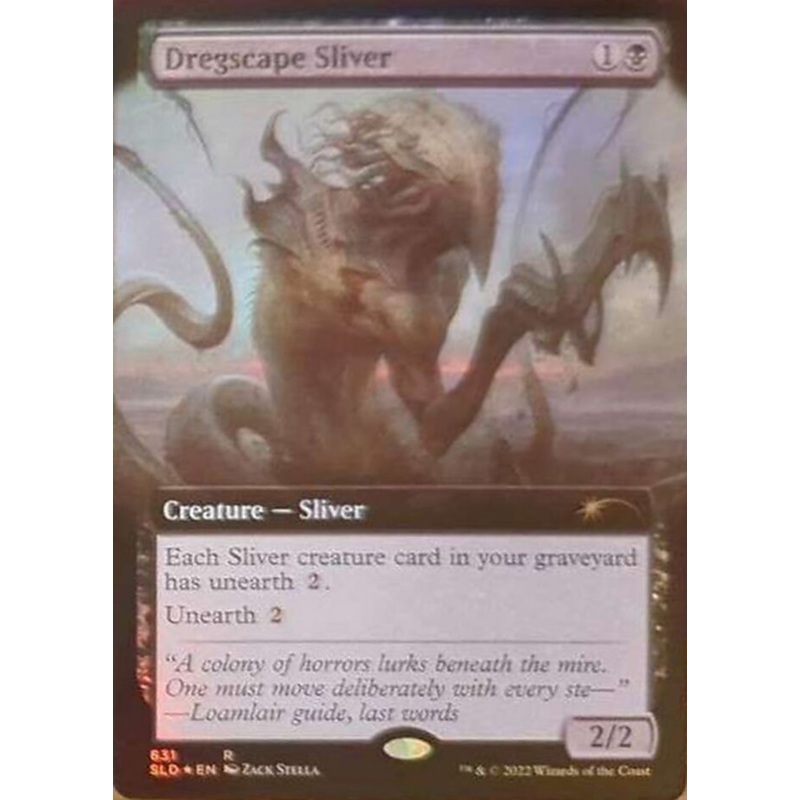 Dregscape Sliver (Extended Art) [Secret Lair Drop Promos]