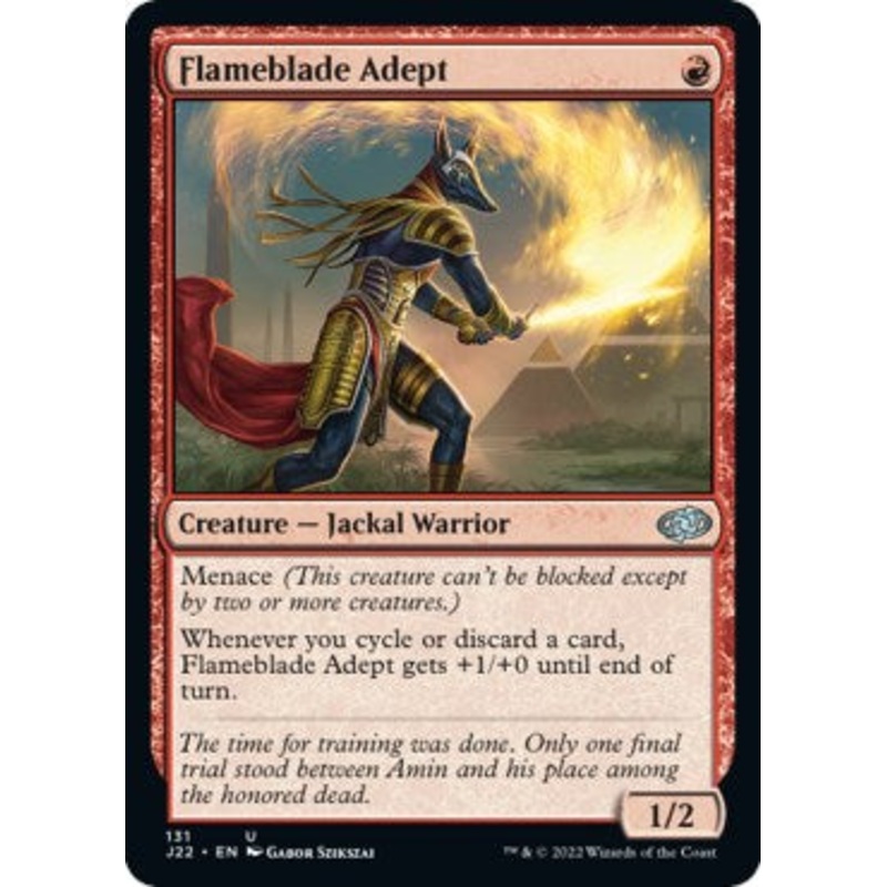 Flameblade Adept [Jumpstart 2022]