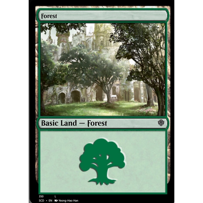 Forest (350) [Starter Commander Decks]