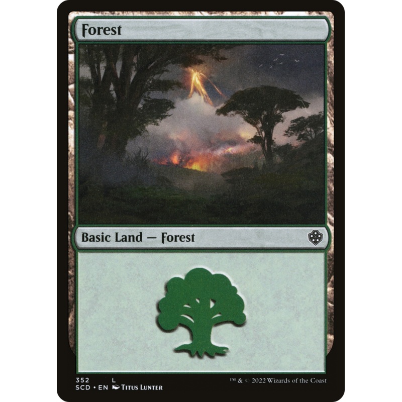 Forest (352) [Starter Commander Decks]