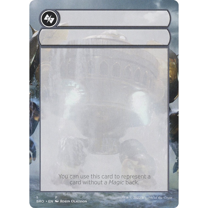 Helper Card [The Brothers' War Tokens]