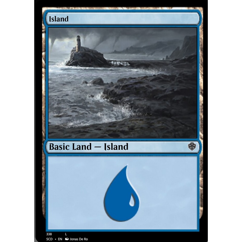 Island (338) [Starter Commander Decks]
